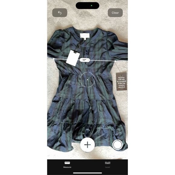 NWT Pomander Place Blackwatch Kenzo Plaid Mini Dress, XS $198 - Picture 7 of 9